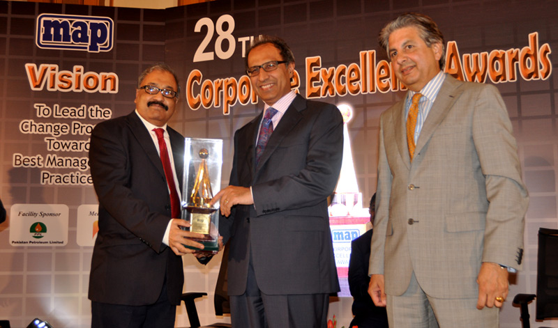 PAKRE wins Management Association of Pakistan's (MAP) Corporate Excellence Award-2011